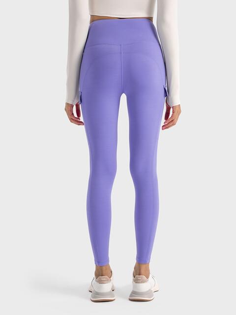 Wide Waistband Sports Leggings