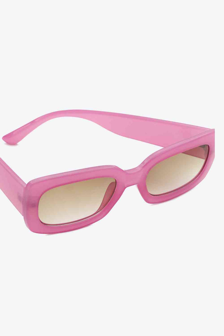 Polycarbonate Frame Rectangle Sunglasses