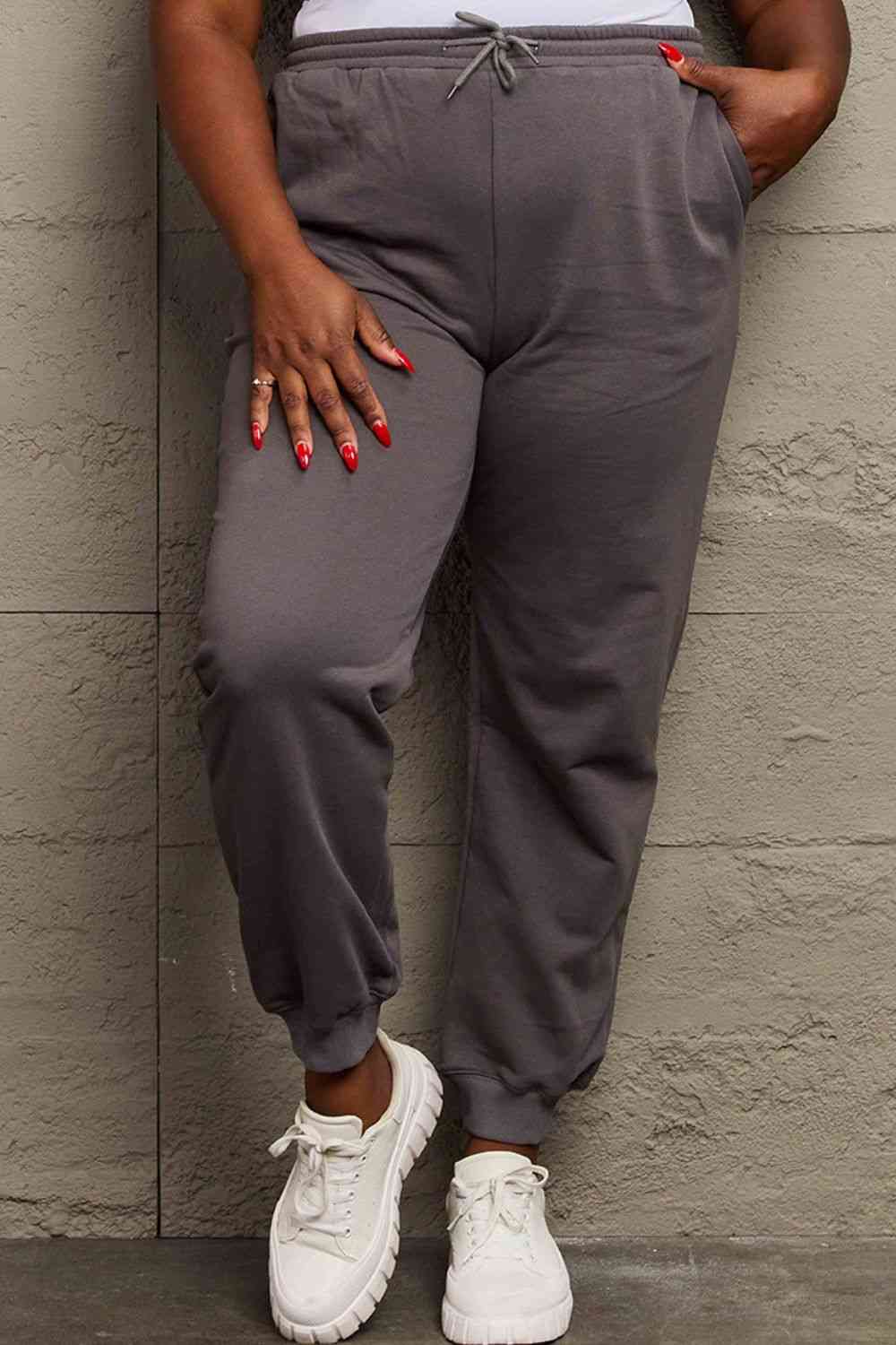 Simply Love Full Size Drawstring Sweatpants